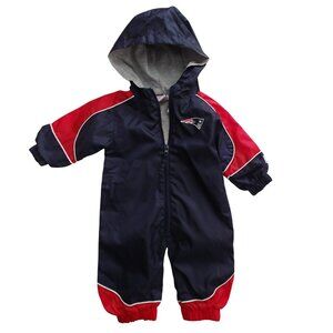 NFL New England Patriots Lightweight Rainsuit 0-3 Months